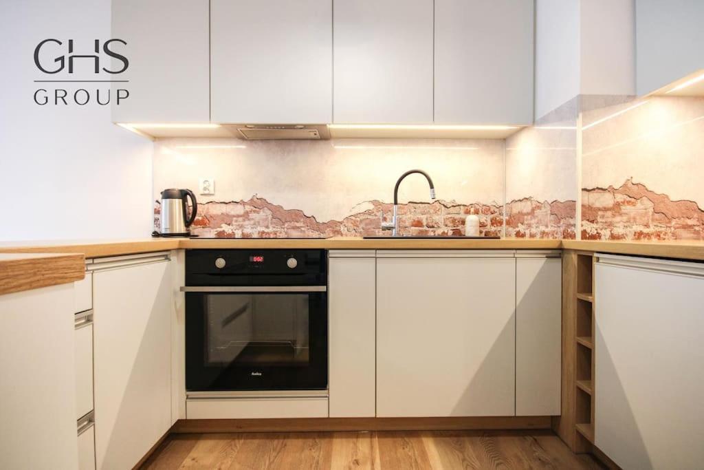 Apartament W Budynku Nad Wisla, Barska 69 Cracovia Exterior foto